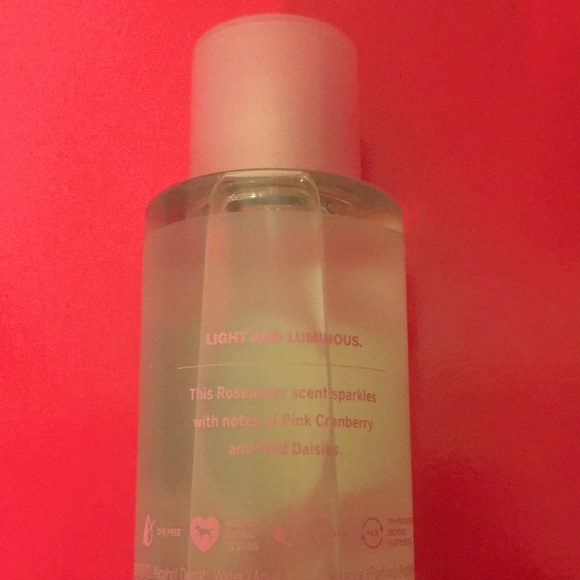 VS Rosewater Sparkle Mist Body Splash by Pink Victoria’s Secret New NWT - Picture 4 of 7